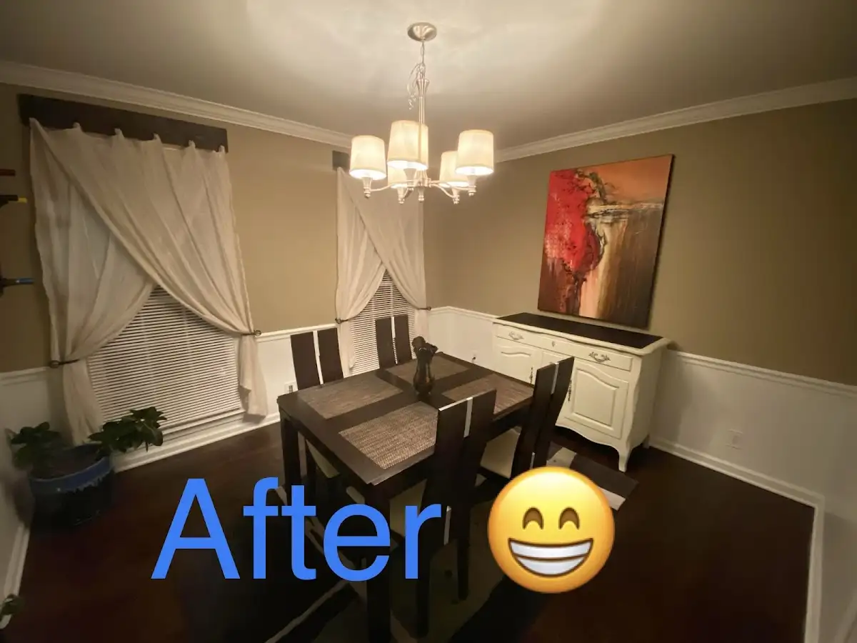 Professional dining room restoration after water damage in Hyde Park