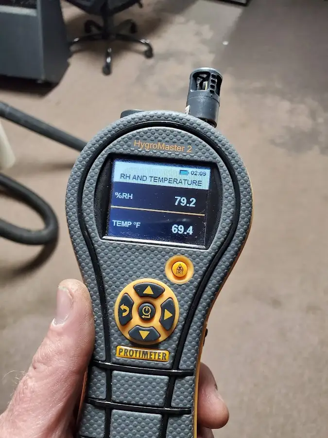 Moisture meter humidity assessment for Fire & Smoke Damage Restoration in Hyde Park